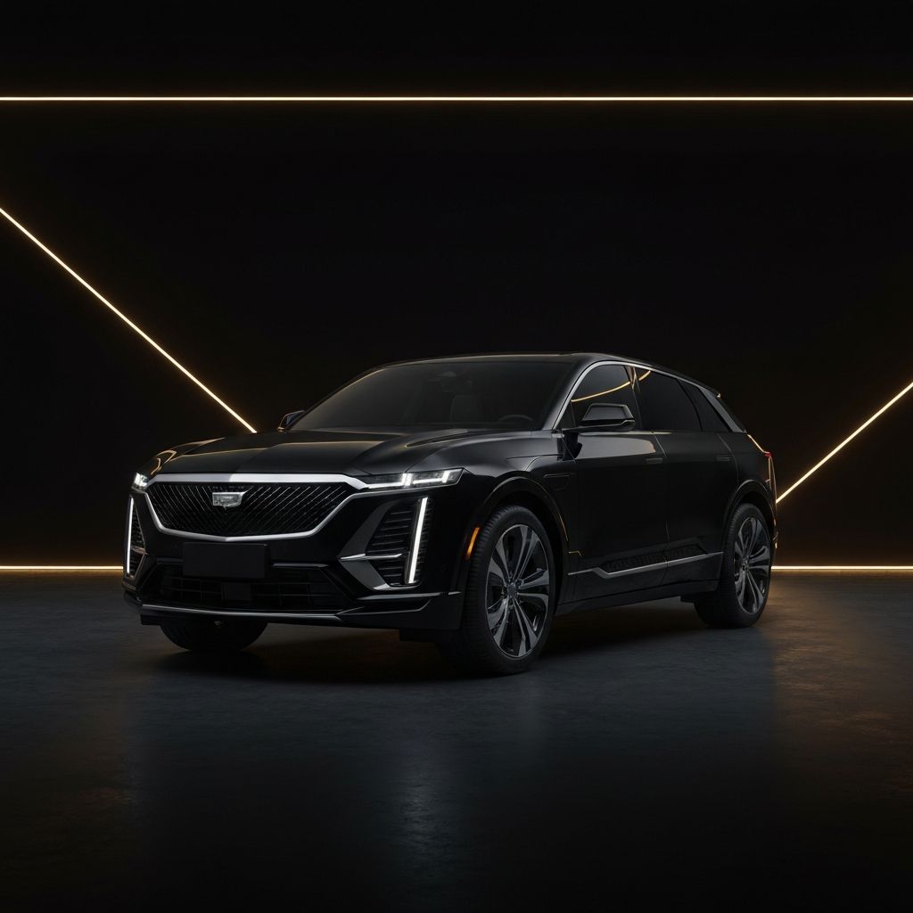 Cadillac Lyriq Luxury 3 2024 - Black electric SUV